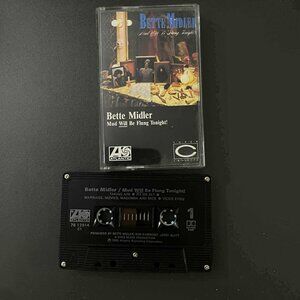 Bette Midler – Mud wild be Flung Tonight Cassette Tape VG+ C43